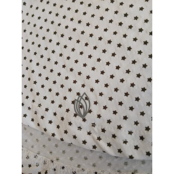 GG Blue Luxe Sport Long Sleeve Mock Neck Quarter Zip Vented Mesh Shirt Large - Picture 7 of 12